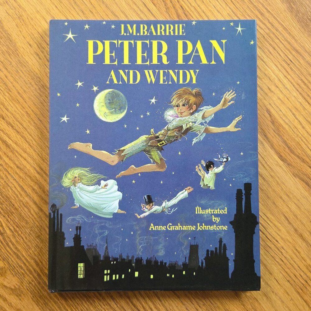 Peter Pan And Wendy Vintage Children's Book by J.M. Barrie